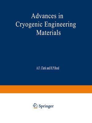 cover image of Advances in Cryogenic Engineering Materials